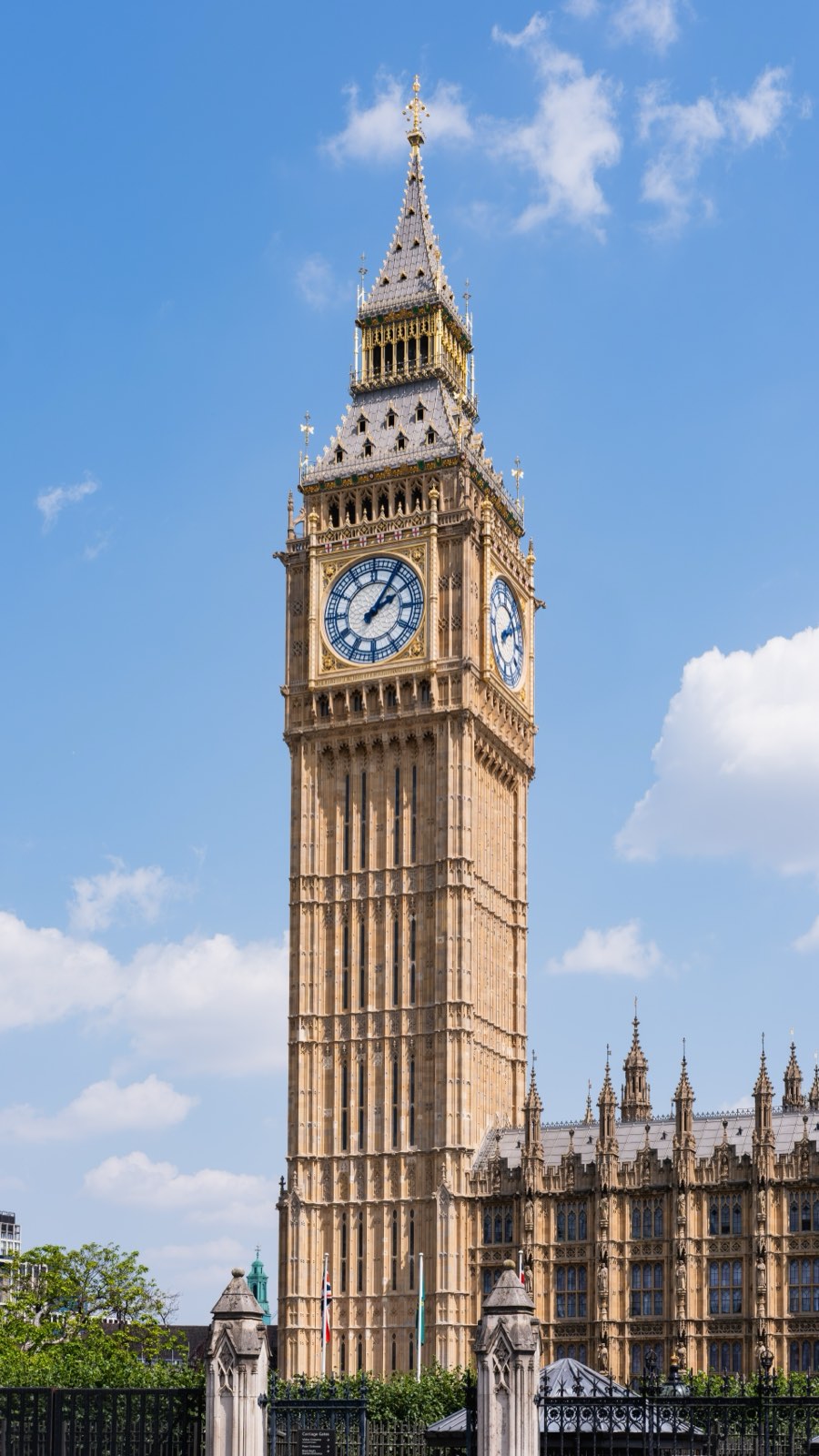 Big Ben et le palais de Westminster à Londres