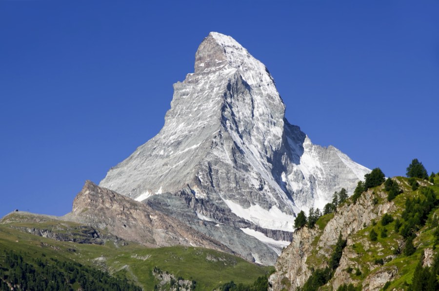 Le Cervin, montagne emblématique de la Suisse